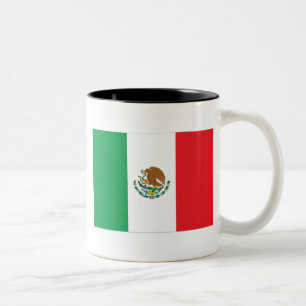 Tasse 2 Couleurs Drapeau du Mexique