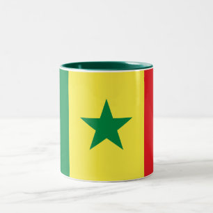 Tasse 2 Couleurs Drapeau du Sénégal