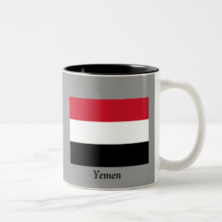 Tasse 2 Couleurs Drapeau du Yémen