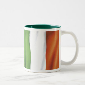 Tasse 2 Couleurs Drapeau, fierté irlandaise !