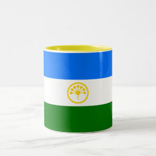 Tasse 2 Couleurs Drapeau patriotique de Bachkortostan