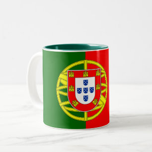Tasse 2 Couleurs Drapeau portugais