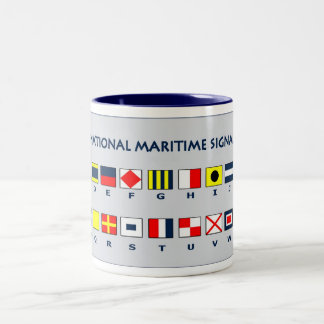 Tasse 2 Couleurs Drapeaux maritimes