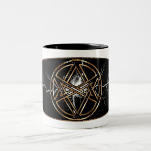 Tasse 2 Couleurs Drinkware de éclairage unicursale