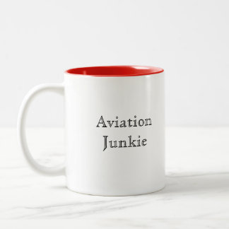 Tasse 2 Couleurs Drogué d'aviation