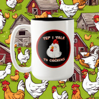 drôle dingue poule dame ajouter du texte