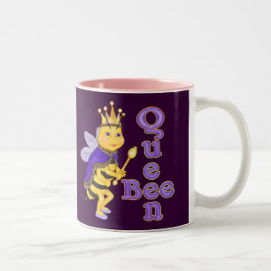 Tasse 2 Couleurs Drôle Queen Bee