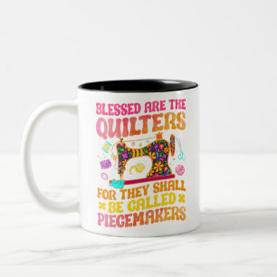 Tasse 2 Couleurs Drôle Quilting Sewing Quilt cadeaux Quilter super