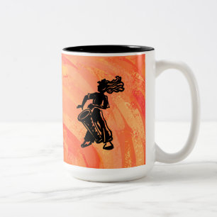 Tasse 2 Couleurs Drum Orange New York Boogie Nights