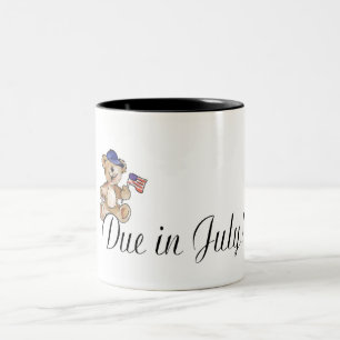 Tasse 2 Couleurs Dû en juillet