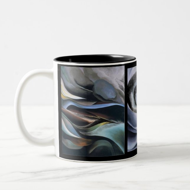 Tasse 2 Couleurs Du lac par Georgia O'Keeffe, (Gauche)