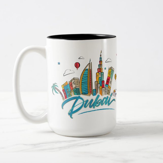 Tasse 2 Couleurs dubaï (Gauche)
