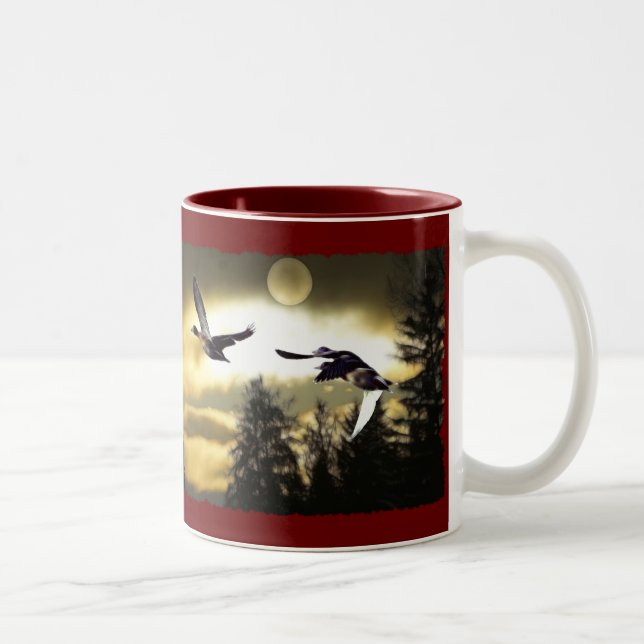 TASSE 2 COULEURS DUCKS DE VOL (Droit)