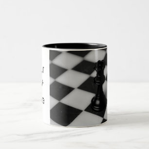 Tasse 2 Couleurs Échecs reine muen