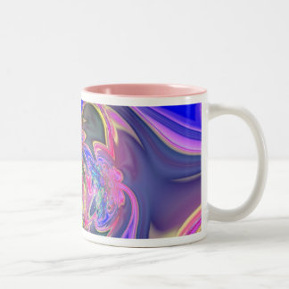 Tasse 2 Couleurs Éclat rougeoyant de couleur