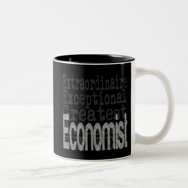 Tasse 2 Couleurs Économiste Extraordinaire (Droit)