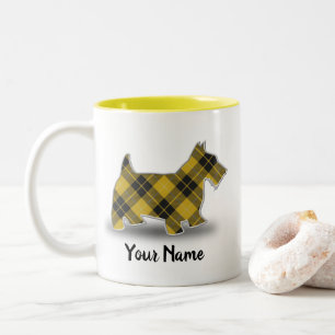 Tasse 2 Couleurs Écossais écossais Terrier de tartan de Barclay d