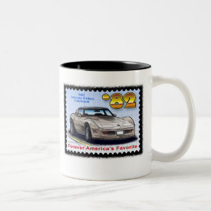 Tasse 2 Couleurs Edition spéciale 1982 Corvette