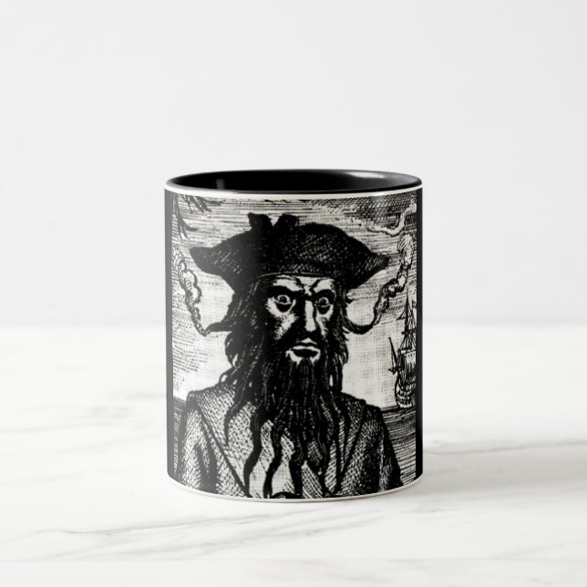 Tasse 2 Couleurs Edouard enseignent le portrait (Centre)