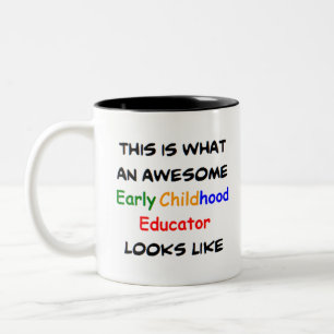 Tasse 2 Couleurs éducateur de la petite enfance, génial