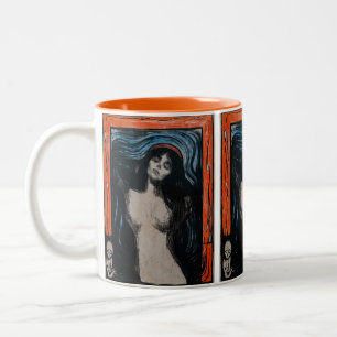 Tasse 2 Couleurs Edvard Munch - Madonna Lithographie