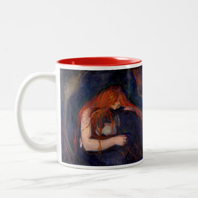 Tasse 2 Couleurs Edvard Munch - Vampire / Amour et douleur (Gauche)