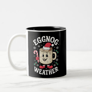 Tasse 2 Couleurs Eggnow Météo Noël Rétro Noël