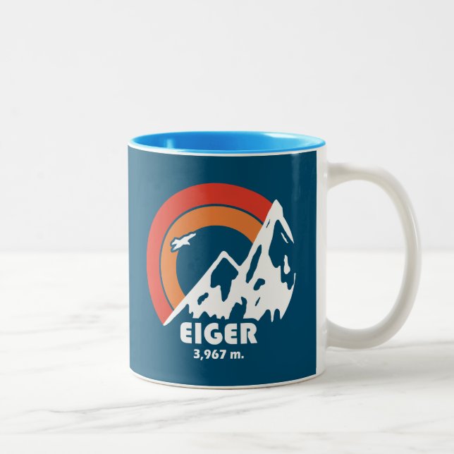 Tasse 2 Couleurs Eiger Sun Eagle (Droit)