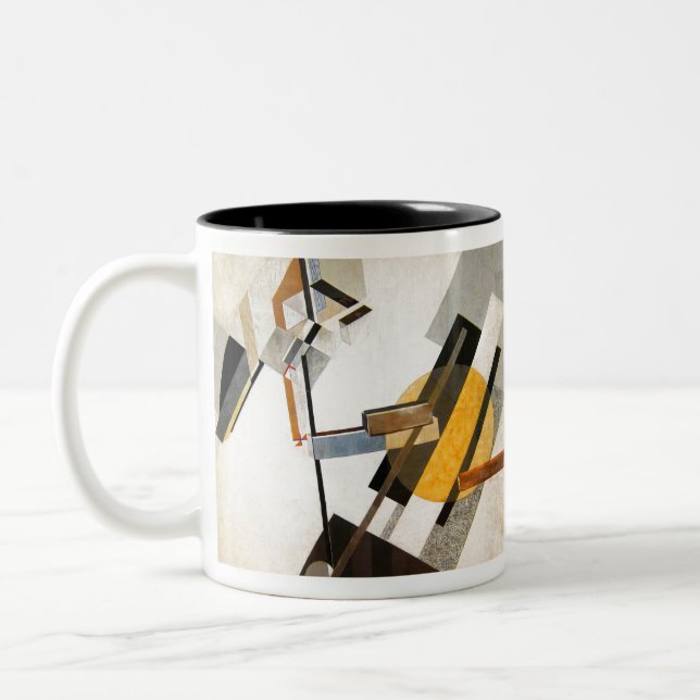Tasse 2 Couleurs El Lissitzky Proun 19D (Gauche)