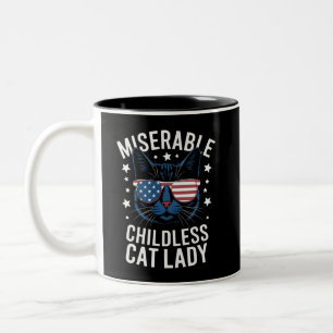 Tasse 2 Couleurs Élection 2024 Feministe, Feministe, Feministe, Cha