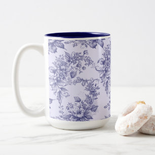 Tasse 2 Couleurs Élégance Maussade et Charme Vintage
