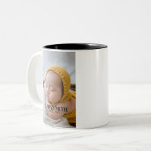 Élégant nouveau faire-part bébé