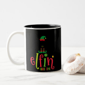 Tasse 2 Couleurs Elfin Bonne heure