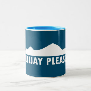 Tasse 2 Couleurs Ellijay Georgia S'Il Vous Plaît