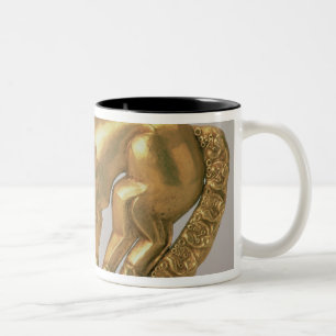 Tasse 2 Couleurs Emblème de bouclier sous forme de panthère