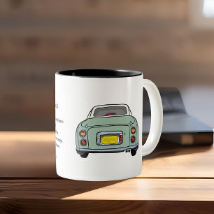 Tasse 2 Couleurs Emerald Green Figaro figurations de voiture Tokyo