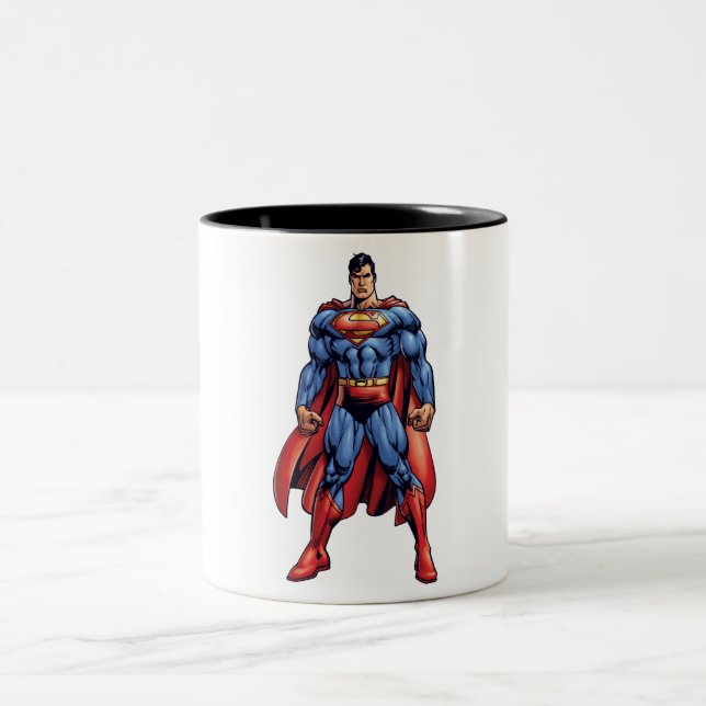 Tasse 2 Couleurs En regardant droit sur (Centre)