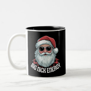 Tasse 2 Couleurs Énergie Big Nick Lunettes de soleil drôles de Sant