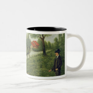 Tasse 2 Couleurs Enfant avec des oies