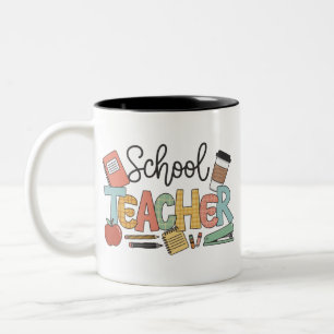 Tasse 2 Couleurs Enseignant enseignant des cadeaux aux futurs leade