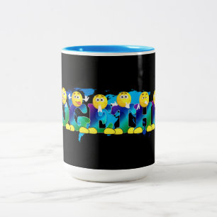 Tasse 2 Couleurs Ensemble Émojis