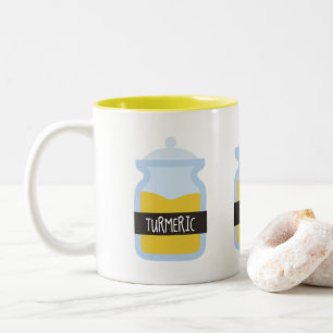 Tasse 2 Couleurs Épices jaunes tumorales