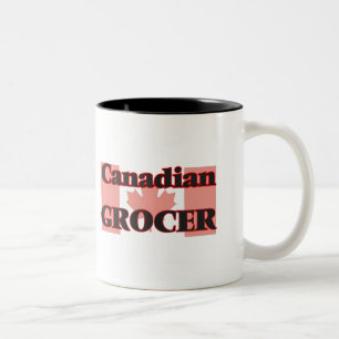 Tasse 2 Couleurs Épicier canadienne