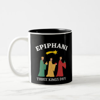Tasse 2 Couleurs Epiphani Three Kings Day