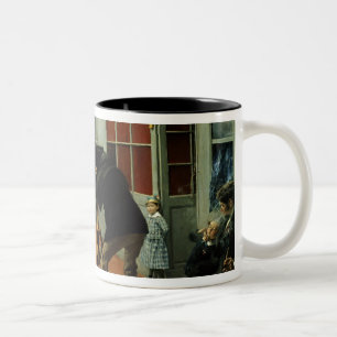 Tasse 2 Couleurs Épousant au photographe, 1878-9