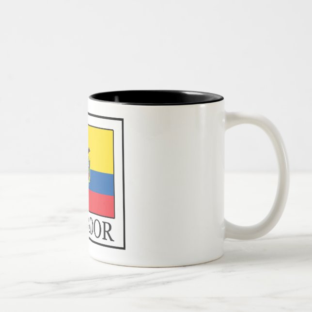 Tasse 2 Couleurs Équateur (Droit)
