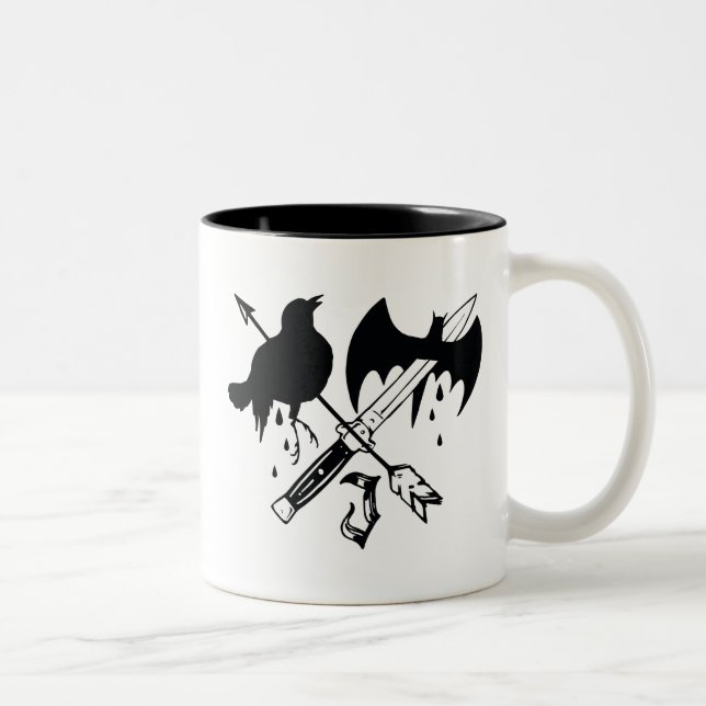 Tasse 2 Couleurs Équipe de suicide | Symbole joker (Droit)
