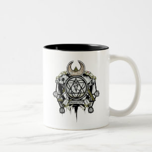 Tasse 2 Couleurs Équipe de suicide   Symboles d'enchantement Tattoo