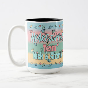 Tasse 2 Couleurs Équipe Nick Et Charlie Colorée