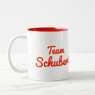 Tasse 2 Couleurs Équipe Schubert